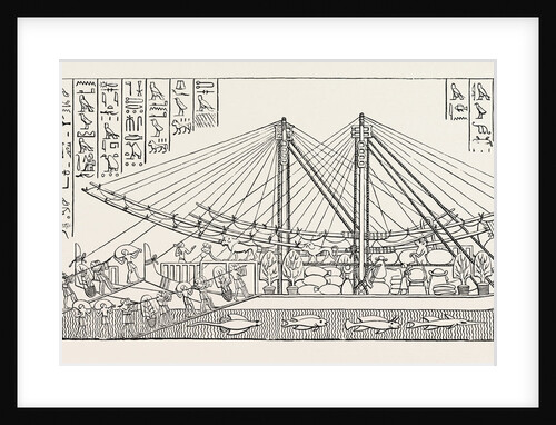 Ship of Hatasu Laden by Anonymous