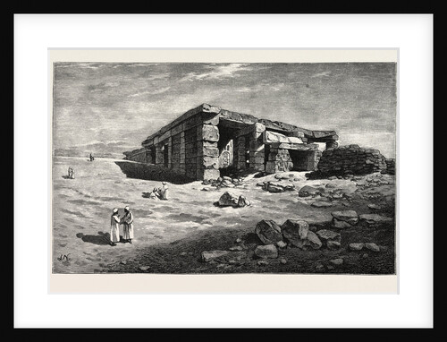 Ruins of the Temple of Amada in Nubia by Anonymous