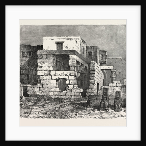 The French Quarter in the Temple of Luksor by Anonymous