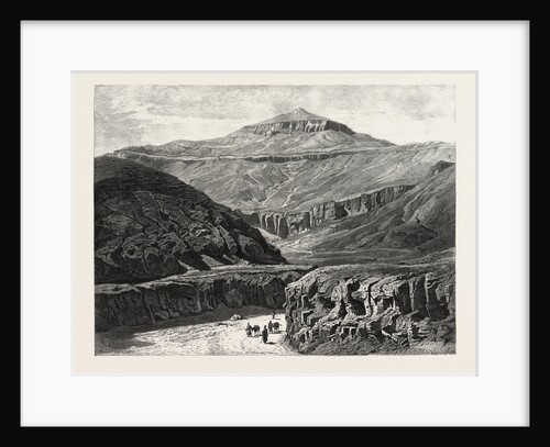 Entrance To The Valley of the Tombs of the Kings by Anonymous