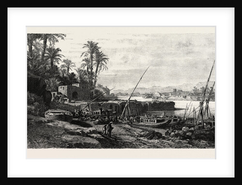 Port of Assouan by Anonymous