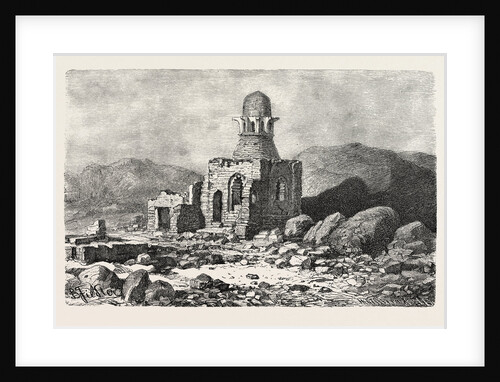 Mausoleum in the Desert Near Assouan by Anonymous