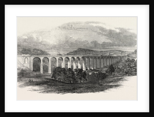 Great Dee Viaduct, the Shrewsbury Chester Railway by Anonymous