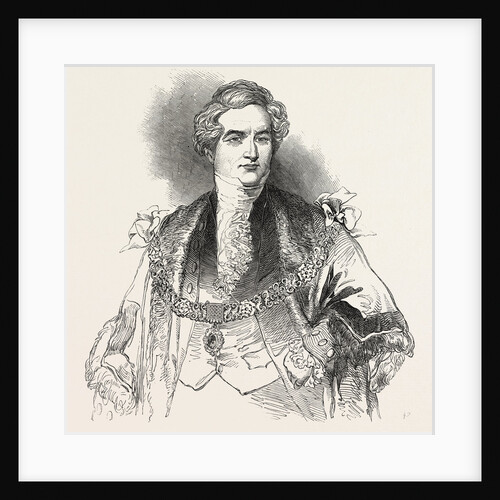 Right Honourable Lord Mayor, Sir G. Carroll, UK, 1846 by Anonymous