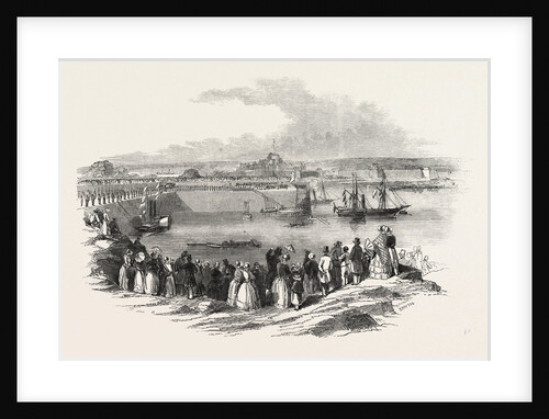Her Majesty Queen Victoria Landing at Victoria Pier, Jersey, 1846 by Anonymous