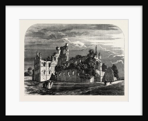 Queen Victoria's Visit to Leeds, UK: Kirkstall Abbey, 1858 by Anonymous