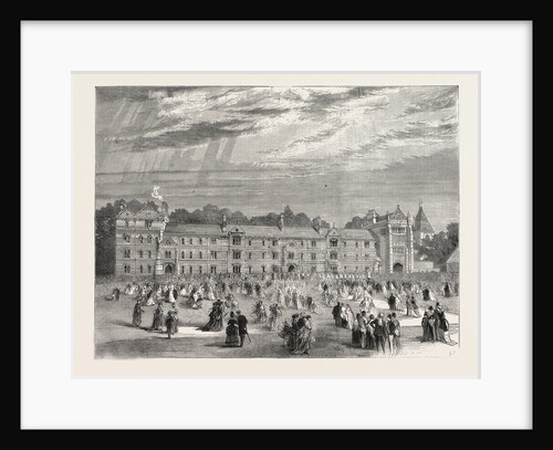 The Opening of Keble College, Oxford University, Oxford, UK, 1870 by Anonymous