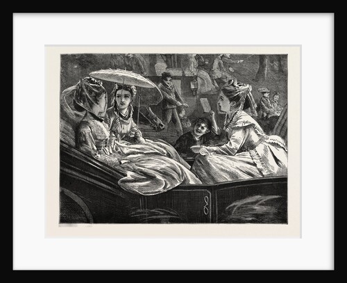 On the Road to Goodwood, UK, 1870 by Anonymous