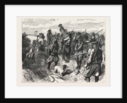 A Shooting Match in Brittany, France, 1870 by Anonymous