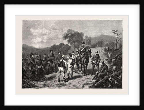 A Prussian Outpost, 1870 by Anonymous