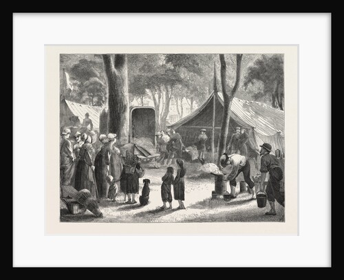 Arrival of Wounded Soldiers at Nancy, France, 1870 by Anonymous