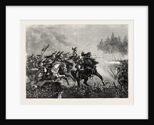 Charge of French Cuirassiers by Anonymous