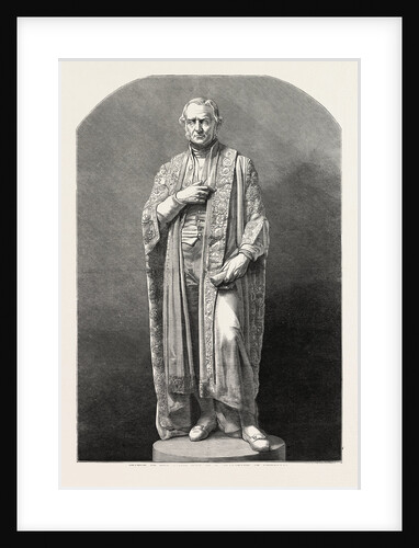 Statue of the Right Hon. W.E. Gladstone at Liverpool, UK, 1870 by Anonymous