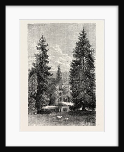 View from Marie Antoinette's Window in the Petit Trianon, France by Anonymous