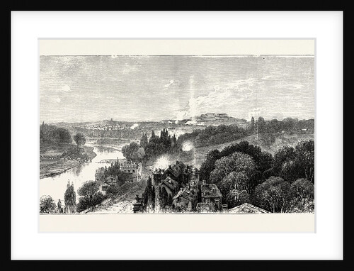 The Last Sortie from Paris, France, 1870 by Anonymous