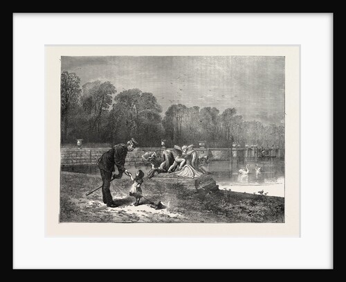 The L'Entente Cordiale: The Babe and the Bugbear, Bismarck, 1870 by Anonymous