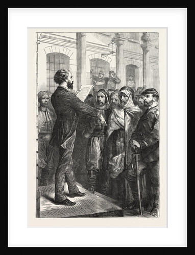 L. Gambetta at Tours, France, 1870 by Anonymous