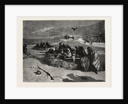 Buried Quick and Unburied Dead, 1870 by Anonymous