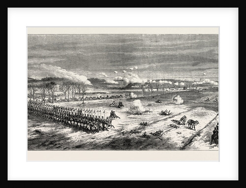 The Battle of Amiens, France, 1870 by Anonymous