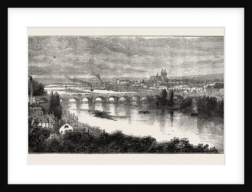 Tours, the Late Seat of the Provisional Government, France, 1870 by Anonymous