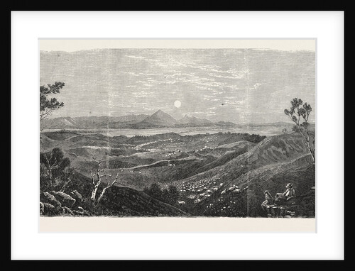 The Gold Fields of Australia: Mount Ararat, 1865 by Anonymous