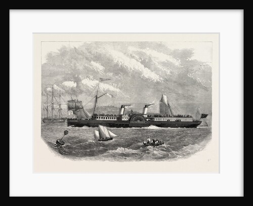 The Saloon Steam Packet Company's New Ship Alexandra, 1865 by Anonymous
