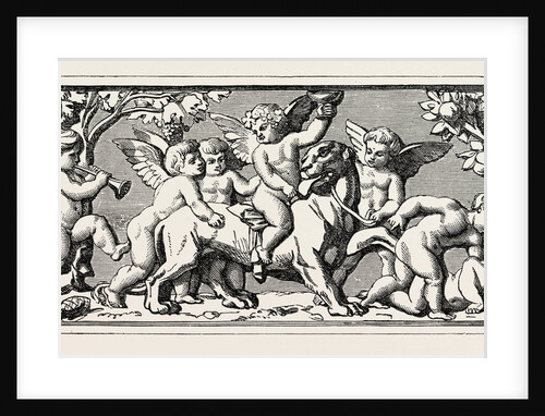 Freize Round the State Round the State Apartments of Buckingham Palace, UK, 1865: West Wall, No. 6 by Anonymous