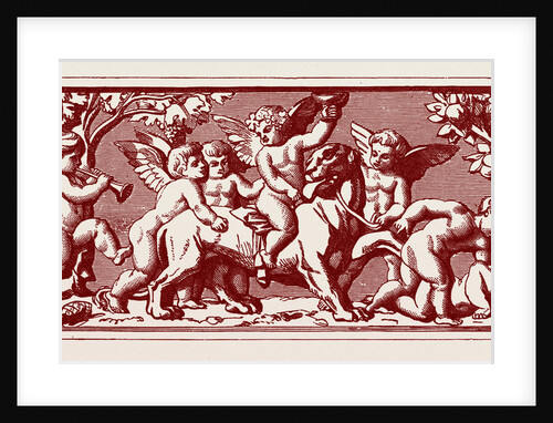 Freize Round the State Round the State Apartments of Buckingham Palace, UK, 1865: West Wall, No. 6 by Anonymous