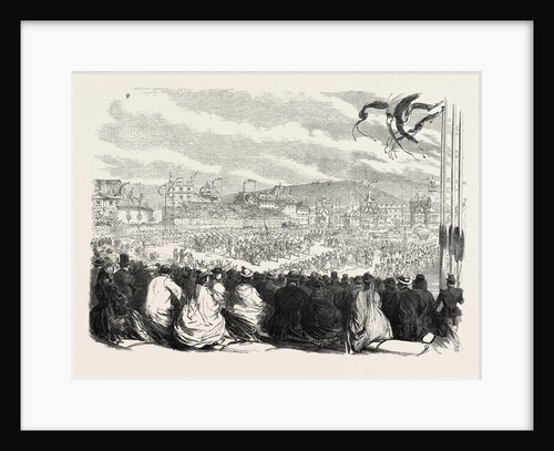 Vinedressers' Fete at Vevey, Switzerland, 1865 by Anonymous