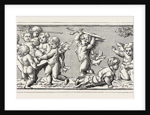 Freize Round the State Round the State Apartments of Buckingham Palace, UK, 1865: East Wall, No. 6 by Anonymous