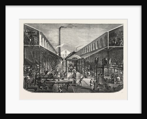 French Workshops; Messrs. F. Abbey and Company's Tool and Machine Manufactory, Paris, France, 1865 by Anonymous