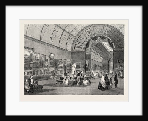 The Gallery of Modern Paintings at the Art-Treasures Exhibition, 1857 by Anonymous