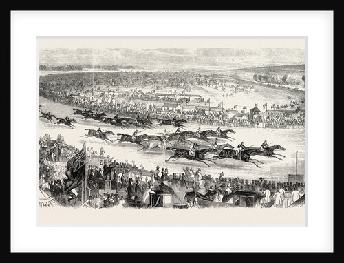 The Derby: The Race, 1857 by Anonymous