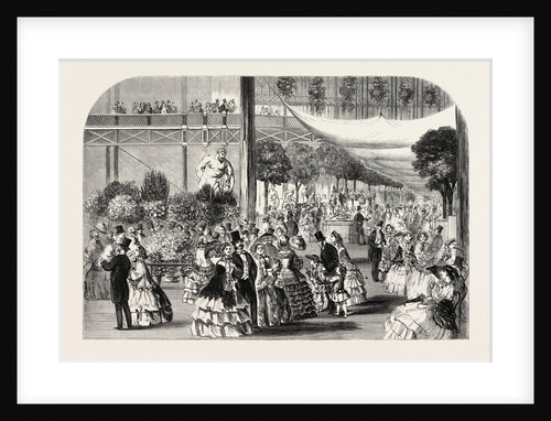 Flower Show at the Crystal Palace, London, 1857 by Anonymous