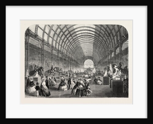 General View of the Nave at the Manchester Art-Treasures Exhibition, UK, 1857 by Anonymous
