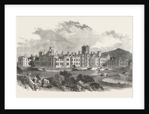 The New Asylum for Idiots, at Earlswood Common, Redhill, Surrey, UK, 1854 by Anonymous