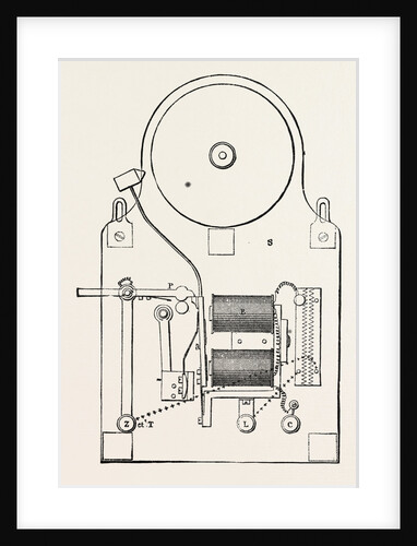Railway Apparatus at the Paris Electrical Exhibition: Electric Alarm, France, 1882 by Anonymous