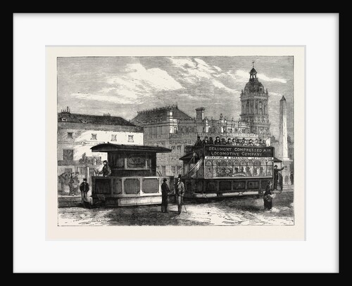 The Beaumont Improved Compressed Air Locomotive for Street Railways, 1882 by Anonymous