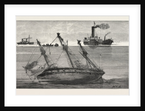 Present Position of the Vessel, H.M.S. Eurydice by Anonymous