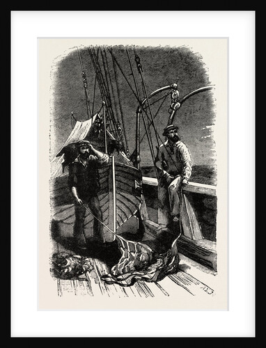 Conversation at Sea, Vessel, Sailor, Sailors, Maritime by Anonymous