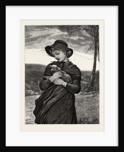 The Foundling, Woman, Lamb, Romantic by Anonymous