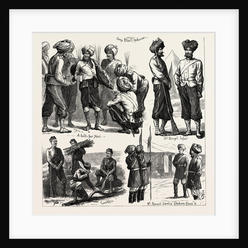 The Crisis in the East — Native Indian Troops Now on the Way to Malta by Anonymous