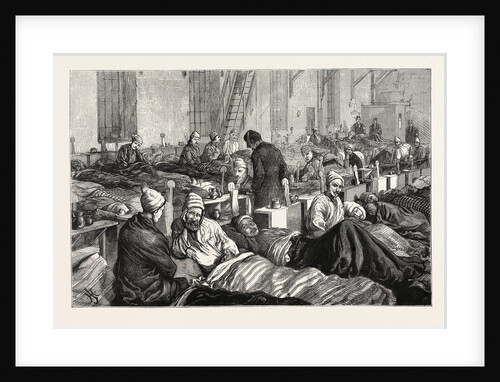 British Charitable Work in Turkey, Interior of the Stafford House Society's Hospital at Rustchuk, Turkey by Anonymous