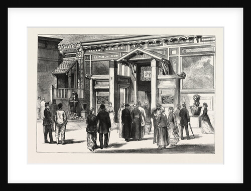 The Japanese Gate, the Paris Exhibition, France by Anonymous