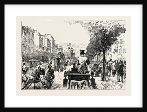 On the Way to the Champ De Mars, the Paris Exhibition, France by Anonymous