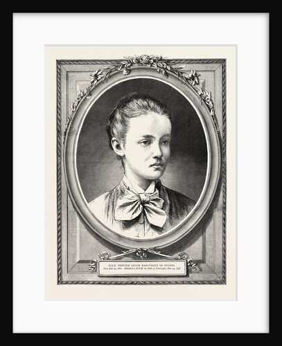 Princess Louise Marguerite of Prussia by Anonymous