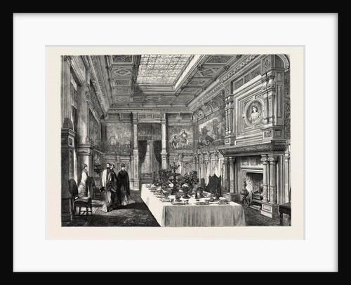 The Paris Exhitition - the Dining Room in the Prince of Wales's Pavilion, France by Anonymous