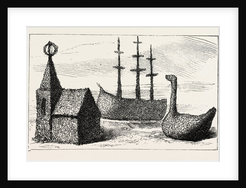 Box Trees in the Dutch Garden, the Paris Exhibition, France by Anonymous