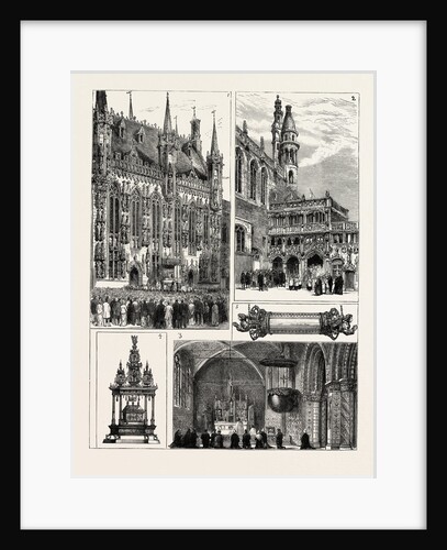 The Festival of the Holy Blood at Bruges by Anonymous