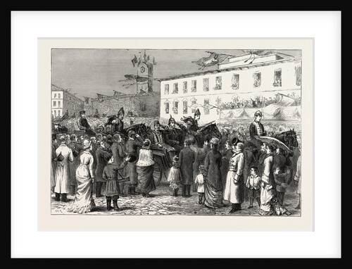 Arrival of the Shah of Persia at St. Petersburg, Russia by Anonymous